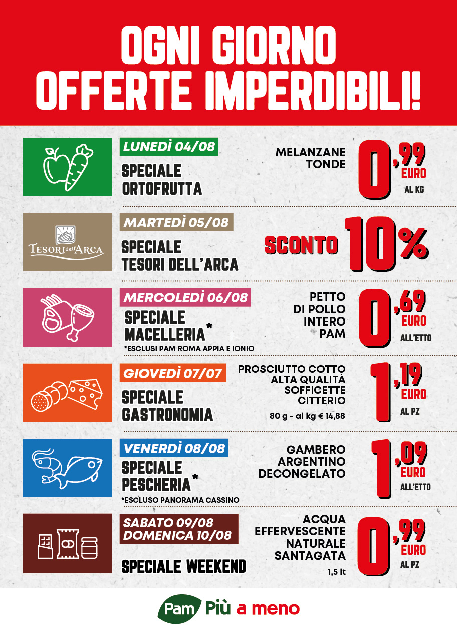 Ogni giorno offerte imperdibili!