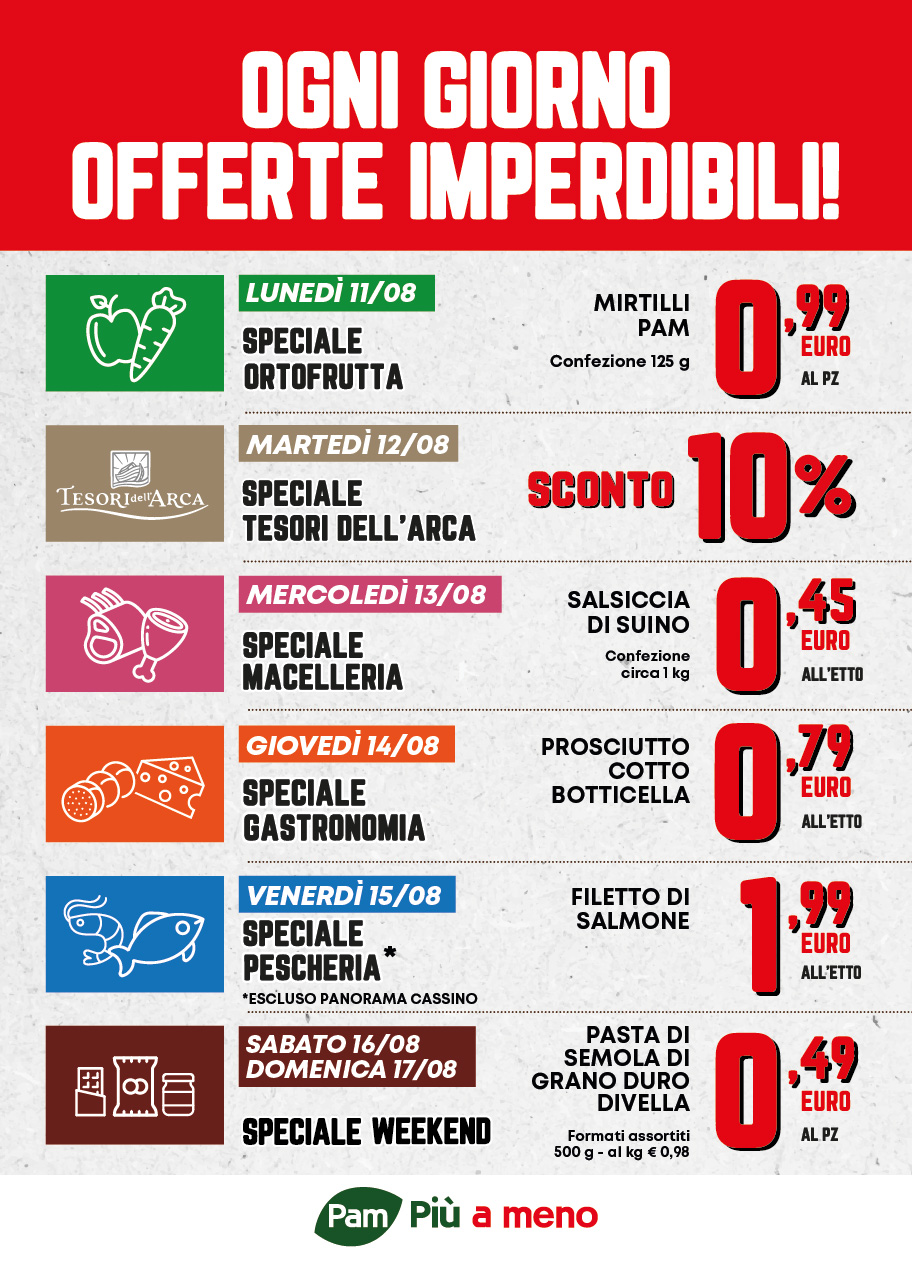 Ogni giorno offerte imperdibili!