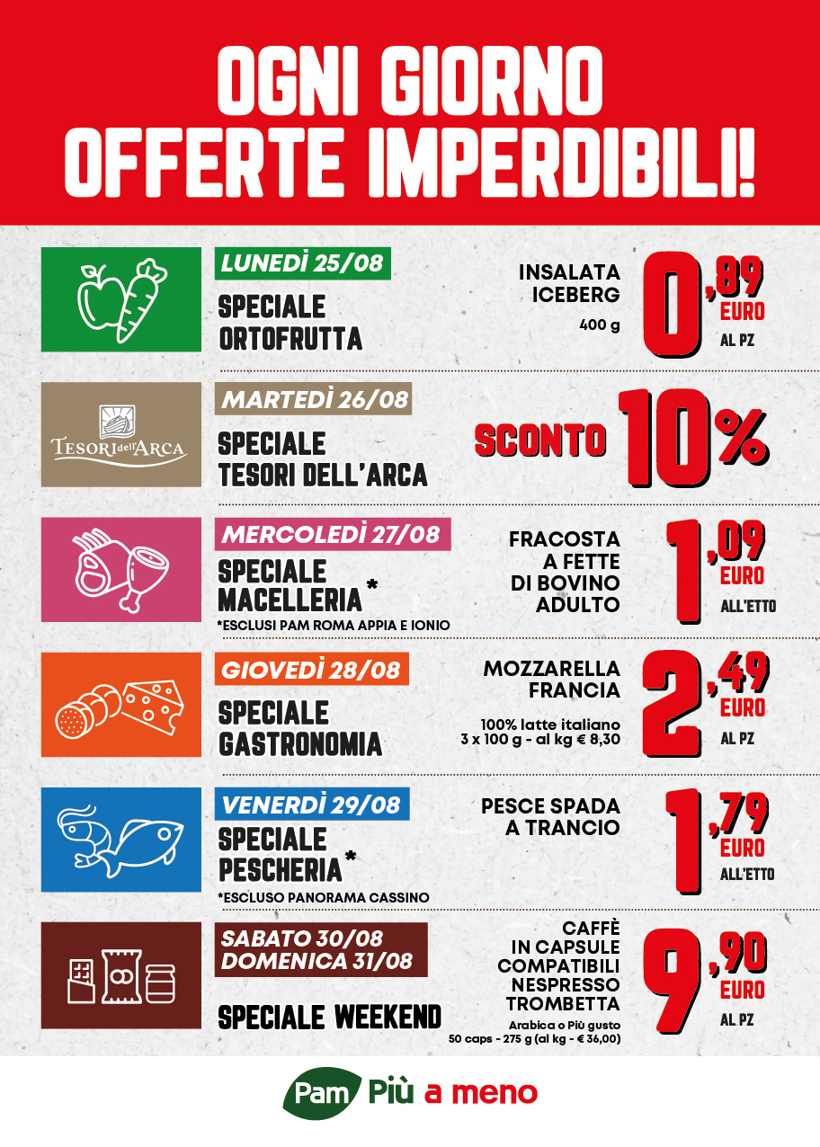 Ogni giorno offerte imperdibili!