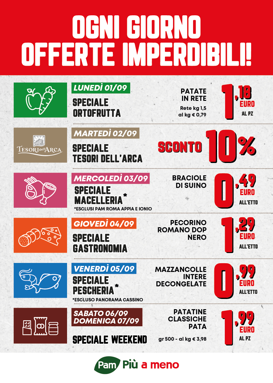 Ogni giorno offerte imperdibili!