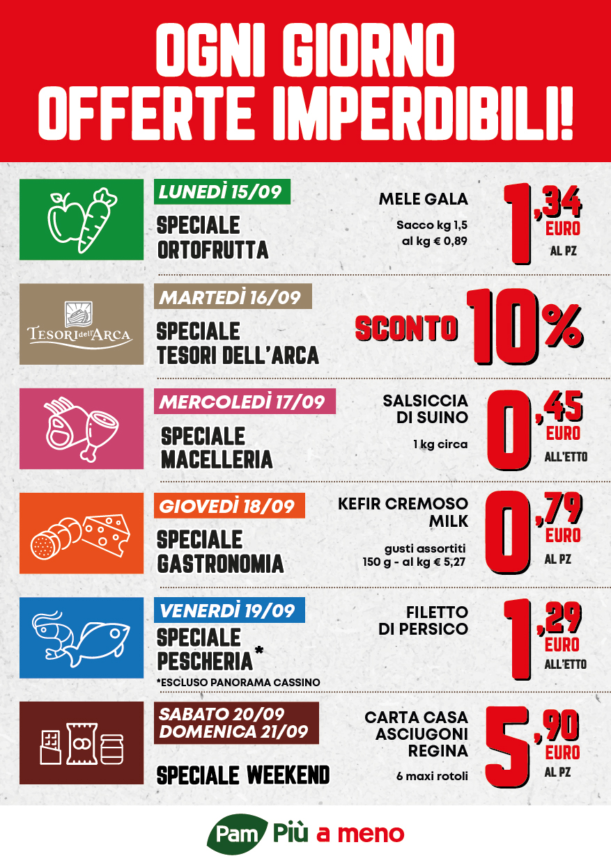 Ogni giorno offerte imperdibili!