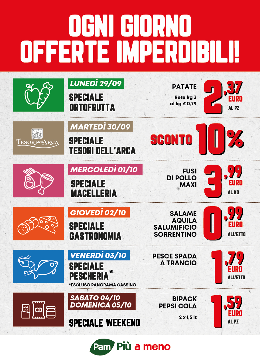 Ogni giorno offerte imperdibili!