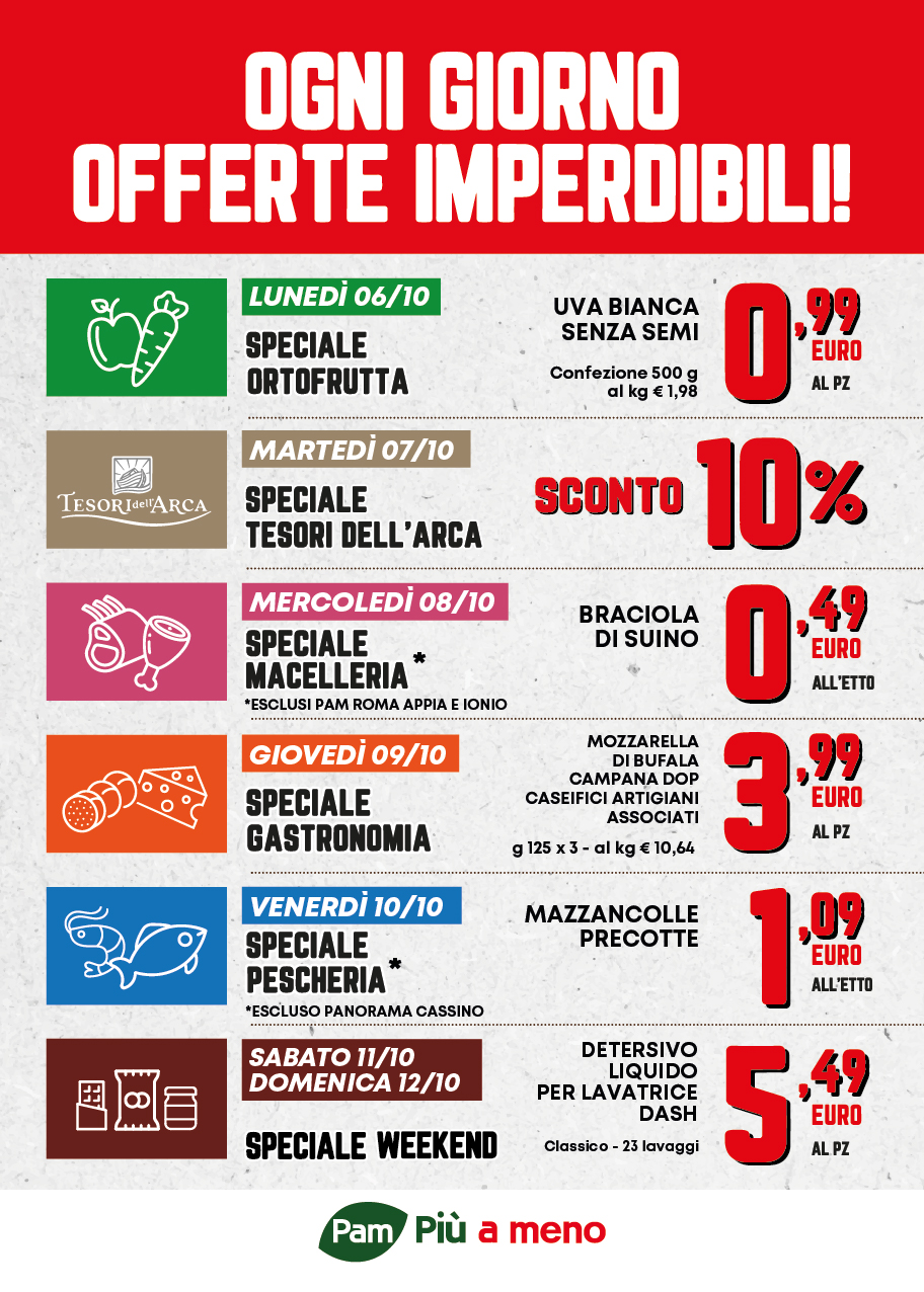 Ogni giorno offerte imperdibili!