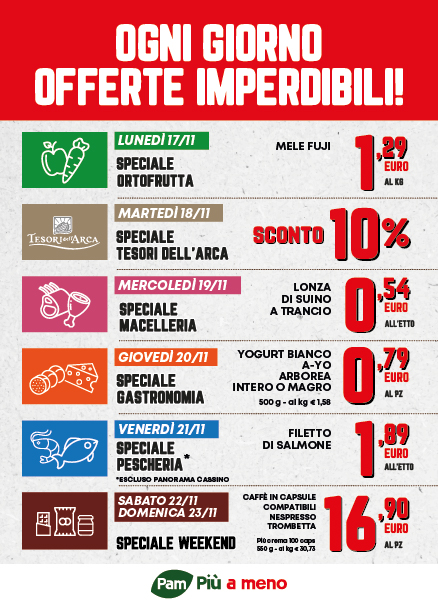 Ogni giorno offerte imperdibili!