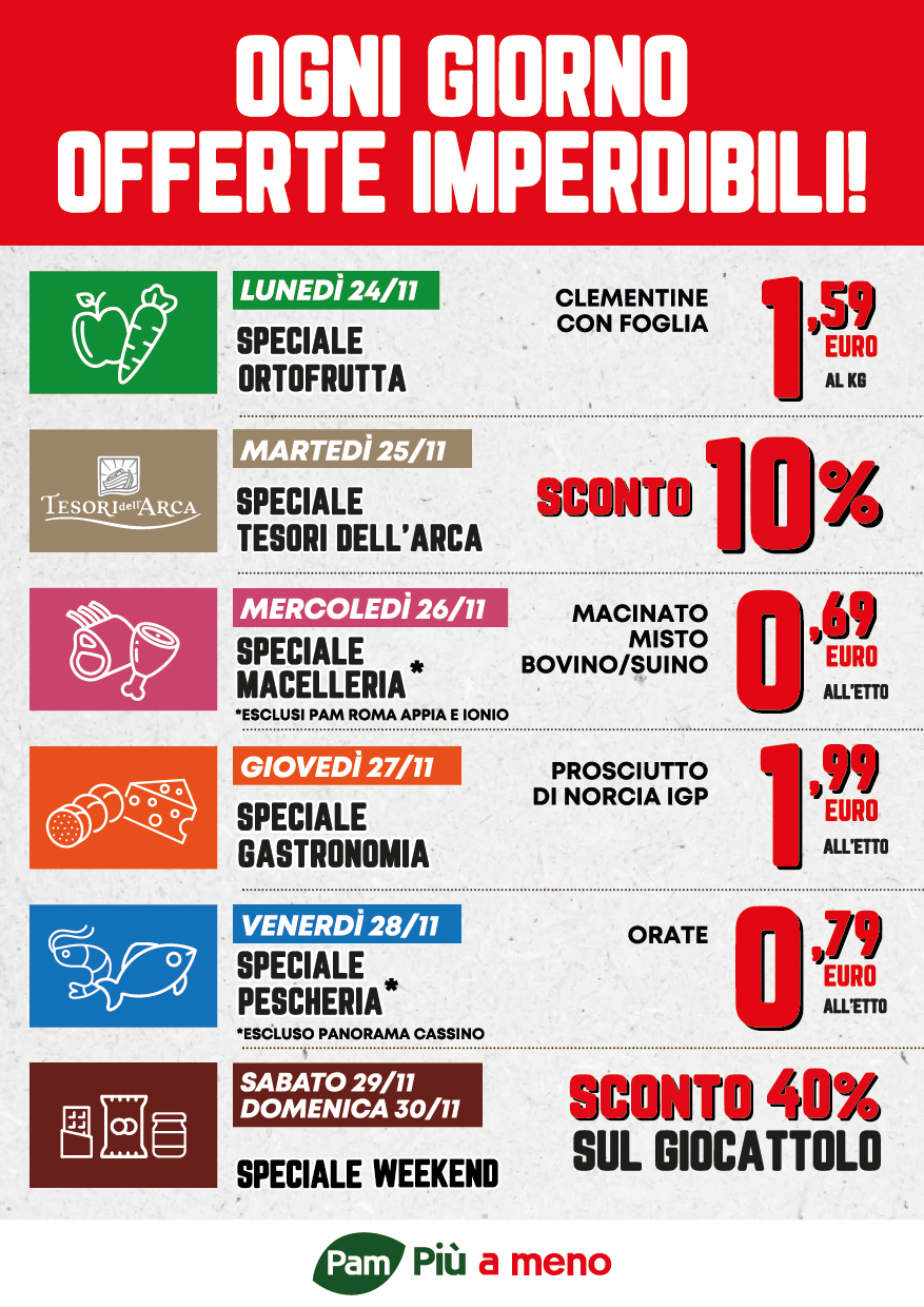 Ogni giorno offerte imperdibili!